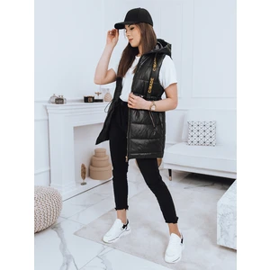 Women's quilted vest DITIA black Dstreet TY2748
