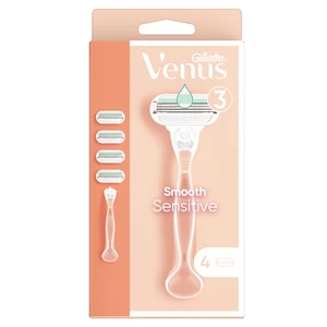 Venus Smooth Sensitive Strojček + 4 NH