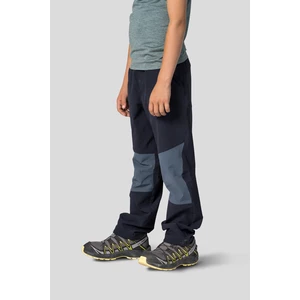 Dětské softshellové kalhoty Hannah LUIGI JR anthracite/dark slate