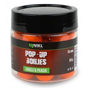 Nikl plovoucí boilies chilli & peach 50 g - 18 mm