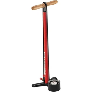 Lezyne Pompă podea Steel Floor Drive Fire Red