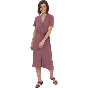 Vero Moda Dámské šaty VMVICA Regular Fit 10258464 Rose Brown XS