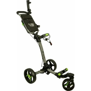 Axglo Tri-360 V2 3-Wheel SET Grey/Green Trolley manuale golf