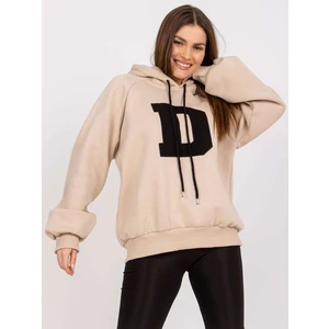 Valeria cotton beige sweatshirt