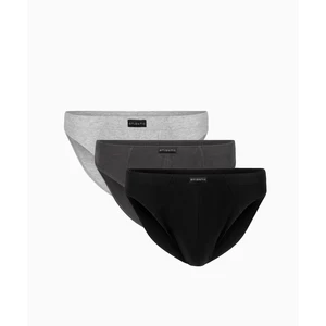 3-PACK Men´s briefs ATLANTIC Sport black/grey/graphite