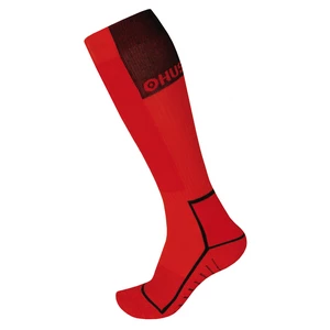 HUSKY Snow-ski socks red / black