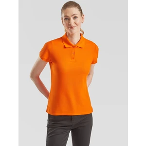 Orange Polo Fruit of the Loom