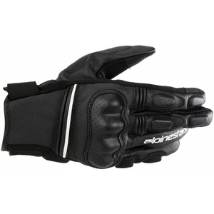 Alpinestars Phenom Leather Gloves Black/White 2XL Rukavice