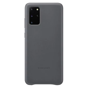 Puzdro Samsung Leather Cover EF-VG985LJE pre Samsung Galaxy S20 Plus - G985F, Gray