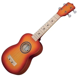 VGS 512830 Sopran Ukulele Yellow Red Sunburst