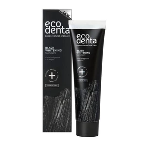 Ecodenta Černá bělicí zubní pasta s uhlím a extraktem Teavigo (Black Whitening Toothpaste) 100 ml