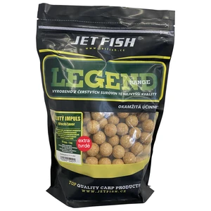 Jet fish extra tvrdé boilie legend range žlutý impuls ořech javor 20 mm 250 g