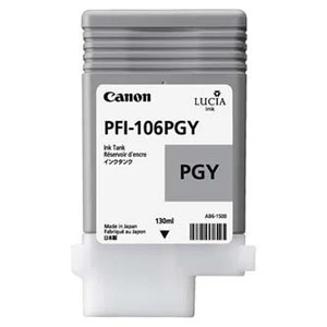 Canon PFI-106PGY foto sivá (grey) originálna cartridge