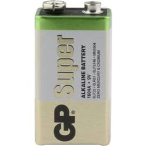 9 V batéria GP Batteries GP1604A / 6LR61, alkalicko-mangánová, 9 V, 1 ks