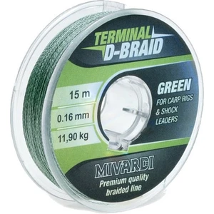 Mivardi Terminal D-Braid Green 0,18 mm 15 m