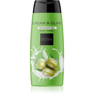 Gabriella Salvete Shower Gel Cream & Olive jemný sprchový gel pre ženy 250 ml