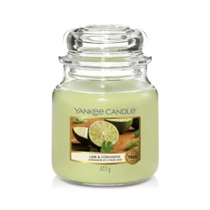 Yankee Candle Aromatická svíčka Classic střední Lime & Coriander  411 g