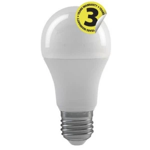 LED žiarovka Emos ZQ5142, E27, 9W, guľatá, číra, studená biela