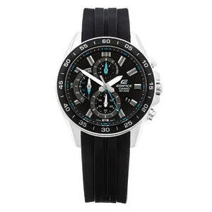 Náramkové hodinky Casio EFV-550P-1AVUEF, (d x š x v) 53 x 47 x 12.1 mm, strieborná, čierna