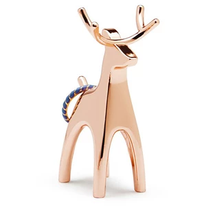 Stojánek na prstýnky Umbra Anigram Reindeer - měděný