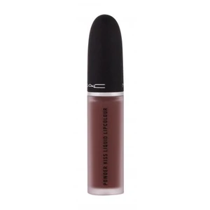 MAC Cosmetics Powder Kiss Liquid Lipcolour matná tekutá rtěnka odstín Over the Taupe 5 ml