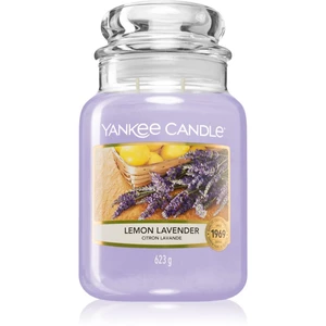 Yankee Candle Lemon Lavender vonná sviečka Classic malá 623 g