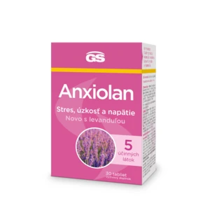 GS Anxiolan s levanduľou 30 tabliet