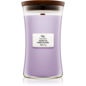 Woodwick Lavender Spa świeca zapachowa 610 g