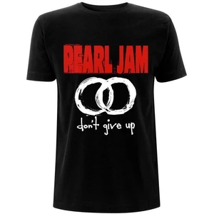 Pearl Jam T-Shirt Don't Give Up Black L