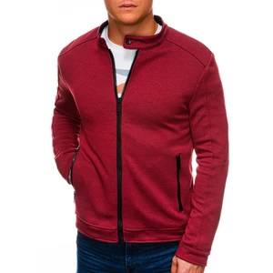 Ombre Clothing Men's zip-up sweatshirt C453