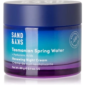 Sand & Sky Tasmanian Spring Water Renewing Night Cream obnovující noční krém 60 g