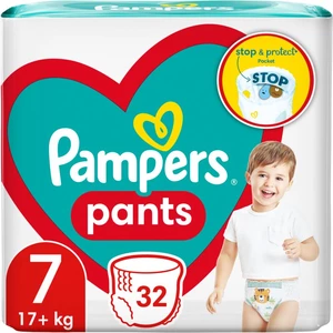 Pampers Active Baby Pants Size 7 jednorázové plenkové kalhotky 17+ kg 32 ks