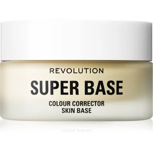 Makeup Revolution Super Base lehce zabarvená podkladová báze odstín Yellow 25 ml