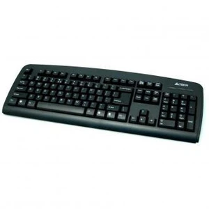 Tenká klávesnice A4tech KB-720, CZ/US, USB, černá