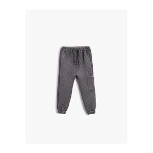 Koton Basic Quilted Joggers Sweatpants With Pockets