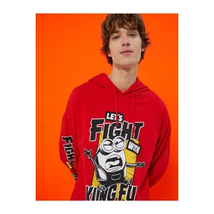 Koton Sweatshirt - Red - Regular fit