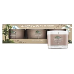 YANKEE CANDLE Votívna sviečka Seaside Woods 3 x 37 g