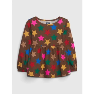 GAP Kids T-shirt organic cotton peplum - Girls