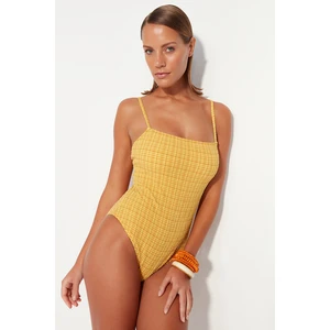 Trendyol Swimsuit - Multicolor - Plaid