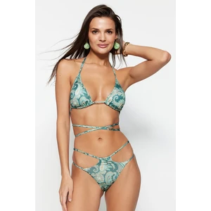 Trendyol Bikini Bottom - Multicolor - Paisley