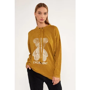 MONNARI Woman's Sweatshirt 155067045 Mustard