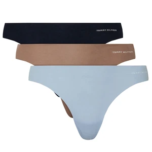 Tommy Hilfiger 3 PACK - dámská tanga UW0UW03872-0U3 XL