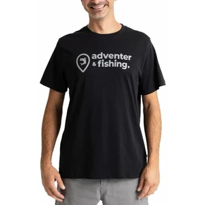 Adventer & fishing Camiseta de manga corta Short Sleeve T-shirt Black M