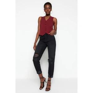 Trendyol Jeans - Black - Mom