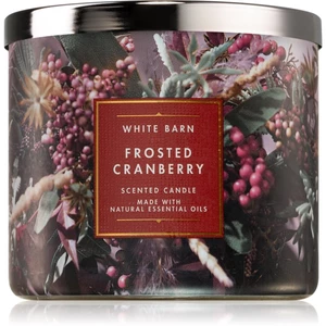 Bath & Body Works Frosted Cranberry vonná svíčka I. 411 g