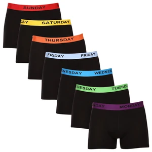 7PACK men's boxers Nedeto black