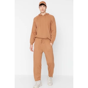 Trendyol Pants - Brown - Carrot pants