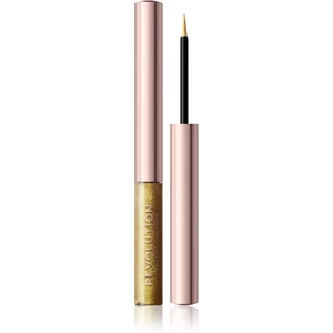 Makeup Revolution Ultimate Lights metalická očná linka odtieň Gold Gleam 2,4 ml