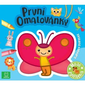 První omalovánky Moje zvířátka [Papírenské zboží]