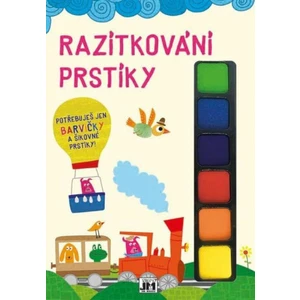 Razítkování prstíky Vláček [Papírenské zboží]